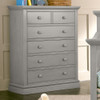 Westwood Stone Harbor 5 Drawer Chest in Cloud