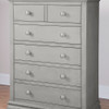 Westwood Stone Harbor 5 Drawer Chest in Cloud