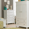 Dolce Babi Naples Armoire in Snow White by Bivona & Company