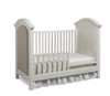 Dolce Babi Lucca Upholstered Traditional Crib in Sea Shell