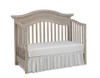 Dolce Babi Maximo 2 Piece Nursery Set in Driftwood- Crib, Five Drawer Dresser