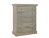 Dolce Babi Maximo 2 Piece Nursery Set in Driftwood- Crib, Five Drawer Dresser