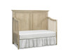 Dolce Babi Naples 2 Piece Full Panel Nursery Set - Crib, Double Dresser in Driftwood