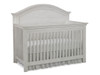 Dolce Babi Lucca 2 Piece Nursery Set Crib and 7 Drawer Dresser in Sea Shell