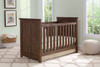 Serta Northbrook 2 Piece Nursery Set 3 in 1 Crib and 3 Drawer Dresser in Rustic Oak