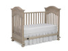 Dolce Babi Naples 2 Piece Nursery Set - Traditional Crib and Double Dresser in Driftwood