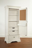 Stella Baby and Child Athena Collection Armoire in Belgium Cream