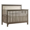 Nest Emerson Collection 2 Piece Nursery Set Crib with Talc Upl. Panel and Double Dresser in Sugar Cane