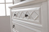 Pali Siracusa Five Drawer Dresser in Vintage White