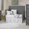 Ti Amo Castello Full Panel Crib in Wire Brush Grey