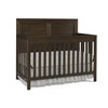 Ti Amo Castello Full Panel Crib in Wire Brush Brown