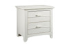 Oxford Baby Crestwood Collection Nightstand in Oyster White