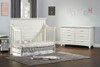 Oxford Baby Crestwood Collection 2 Piece Nursery Set in Oyster White