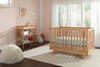 Westwood Reese Collection 2 Piece Nursery Set in Natural- Crib and Changing Table