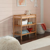 Westwood Reese Collection 2 Piece Nursery Set in Natural- Crib and Changing Table