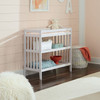 Westwood Reese Collection 2 Piece Nursery Set in White- Crib and Changing Table