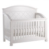 Pali Siracusa Collection 2 Piece Nursery Set in Vintage White - Crib and Double Dresser