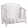 Pali Siracusa Collection 2 Piece Nursery Set in Vintage White - Crib and Double Dresser