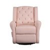 Kidiway Tufted Glider in Blushed Pink