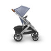 UPPAbaby VISTA Stroller in Henry (Blue Marl/Silver/Saddle Leather)