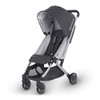 UPPAbaby Minu Stroller In Jordan (Charcoal Melange/Silver/Black Leather)