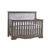 NEST Matisse Collection 5 in 1 Convertible Crib in Grigio and White Bark