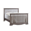 NEST Matisse Collection 5 in 1 Convertible Crib in Grigio and White Bark