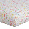 Liz and Roo Petal Pink Linens Bumperless Crib Bedding 3-Piece Set