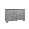 Oxford Baby Piermont Collection 7 Drawer Dresser in Rustic Stonington Gray