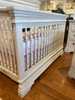 Westwood Olivia Convertible Crib in Brushed White