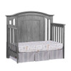 Oxford Baby Willowbrook Collection 4 in 1 Convertible Crib in Graphite Gray
