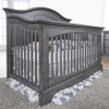 Pali Enna Convertible Crib in Distressed Granite