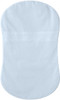 Halo Bassinet Fitted Sheet in Blue