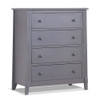 Sorelle Berkley 4 Drawer Dresser (Rta) in Gray