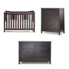 Sorelle Berkley 3 Piece Nursery Set in Espresso (Classic Crib)