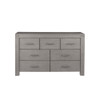 Oxford Baby Piermont Collection 3 Piece Nursery Set in Rustic Stonington Gray