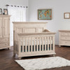 Oxford Baby Westport Collection 4 in 1 Convertible Crib in Washed Sand