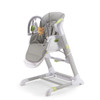 Pali Pappy Rock High Chair and Swing in Pearl Gray