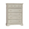 Kingsley by Heritage Amherst 6Dr Chest in Antique White