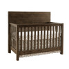 Westwood Dovetail 2 Piece Nursery Set - Chest and Convertible Crib in Graphite