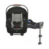 Nuna PIPA + PIPA Series Base Car Seat in Caviar – Front View w/ Relx Base