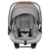 Nuna Pipa Lite LX Infant Car Seat with Base in Frost – Front View