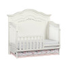 Oxford Baby Bella 2 Piece Set - Convertible Crib and 5 Drawer Chest in Pearl White