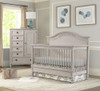 Westwood Viola 2 Piece Nursery Set in Lace - Crib and Chifferobe