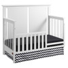 Oxford Baby Holland 2 Piece Nursery Set - Convertible Crib and 5 drawer Chest in White