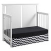 Oxford Baby Holland 2 Piece Nursery Set - Convertible Crib and 5 drawer Chest in White