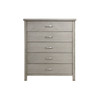 Oxford Baby Phoenix 5 Drawer Chest in Weathered Oak