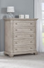 Oxford Baby Lakeville 5 Drawer Dresser in Stone Wash