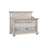 Oxford Baby Lakeville 2 Piece Nursery Set with Crib & 5 Drawer Chest in Stone Wash