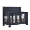 Natart Taylor 2 Piece Nursery Set - Crib and 5 Drawer Dresser in Graphite